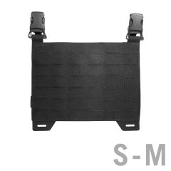 TT carrier panel lc - panneau frontale molle- Lasercut pour Portes-plaques - Noir - S/m