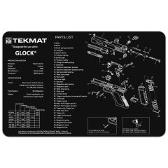 Tapis de démontage Tekmat pour pistolet Glock 17